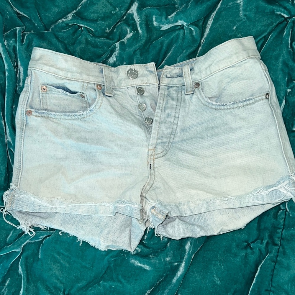 BDG low rise denim shorts